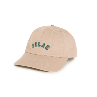 Polar Skate Co Sai Cap Logo Ecru