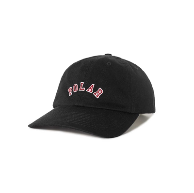 Polar Skate Co Sai Cap Logo Black