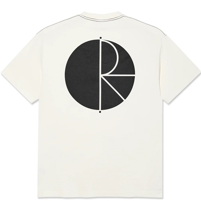 Polar Skate Co Contrast Tee Fill Logo Ivory / Black