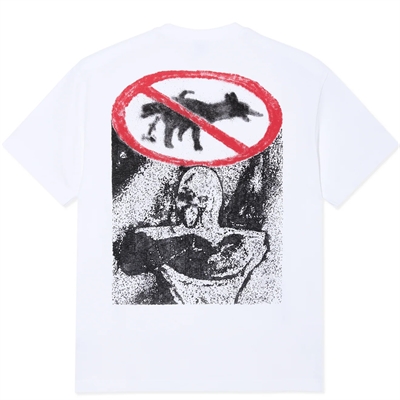 Polar Skate Co Tee Lost & Found White