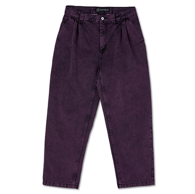 Polar Skate Co. Bukser Grund Chinos - Denim - Purple Black 