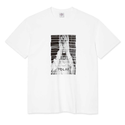 Polar Skate Co T-shirt s/s Scream White