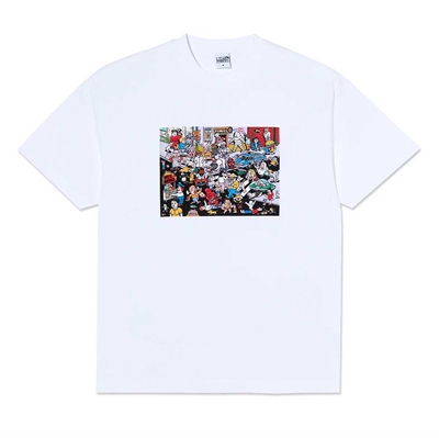 Polar Skate Co T-shirt Street Corner White