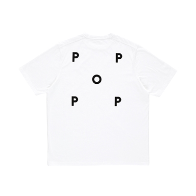 Pop Trading Company Logo T-shirt White/Black