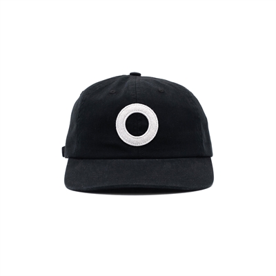 Pop Trading Company O 6 Panel Hat Black