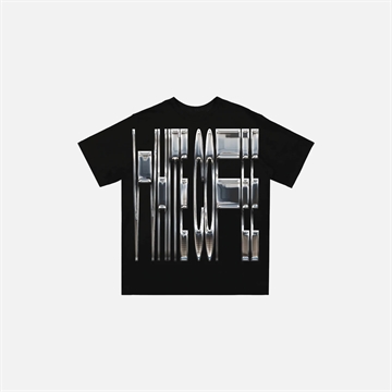 White Coffee Chrome Tee Sort  NB Kun i butikken