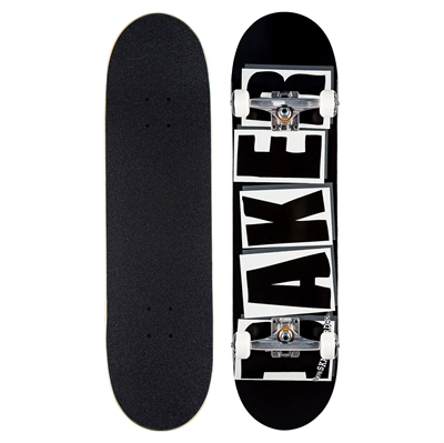 Baker Skateboard Complete Brand Logo Black/WHT 8,25	