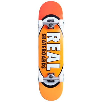 Real Skateboard Complete Team Oval 7,75 Orange