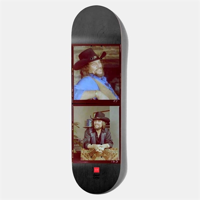 Chocolate Skateboards Deck Waylon Jennings 8,5