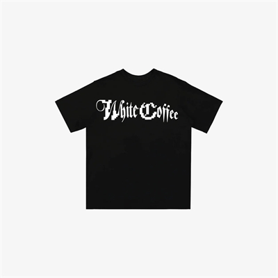White Coffee Digital Logo Tee Black/White NB kun i butikken