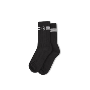 Polar Skate Co Socks Stroke Logo Black