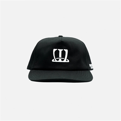 White Coffee W Logo Cap Black