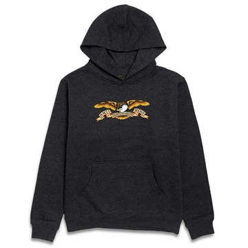 ANTI HERO Jr. Hoodie EAGLE Charcoal Heather