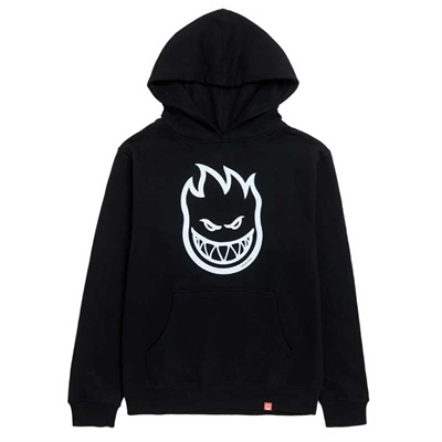 Spitfire Junior Hoodie Bighead Black / White