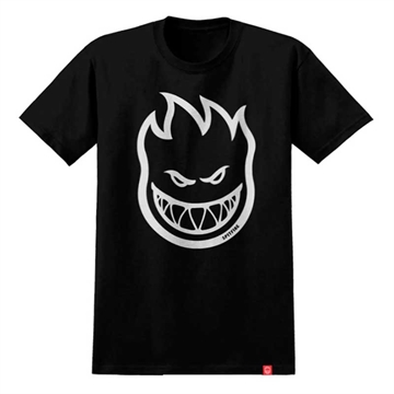 Spitfire Junior T-shirt Bighead Fill Black / White