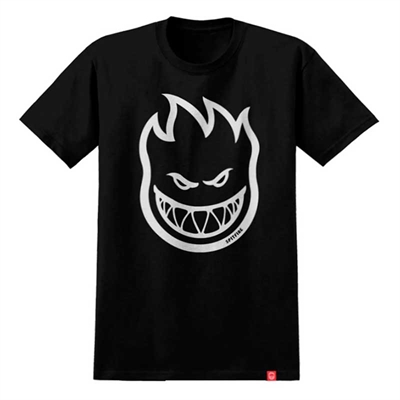 Spitfire Junior T-shirt Bighead Fill Black / White