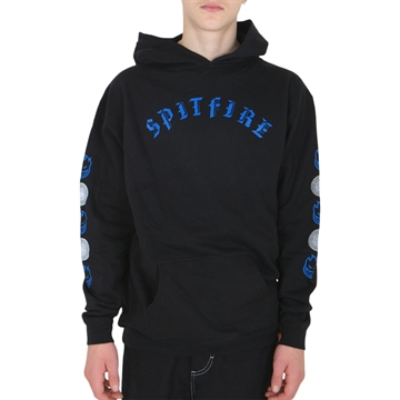 Spitfire Hoodie OLD E COMBO Black