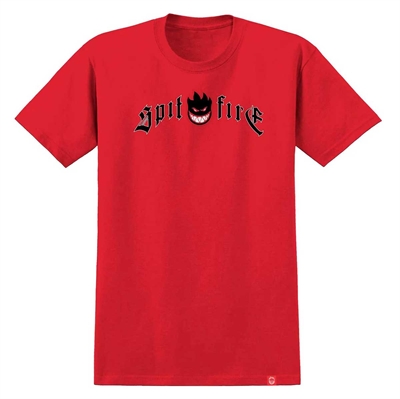 SPITFIRE Junior T-shirt S/S Immortal Fire Red