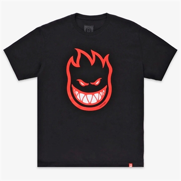 SPITFIRE Junior T-shirt S/S Bighead fill Black / Red
