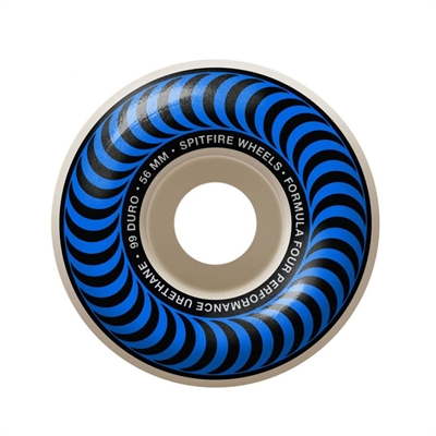 Spitfire Wheels Classics 56 mm 99 Blue / Black