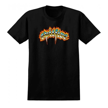 Spitfire T-shirt Venom Chrome Black