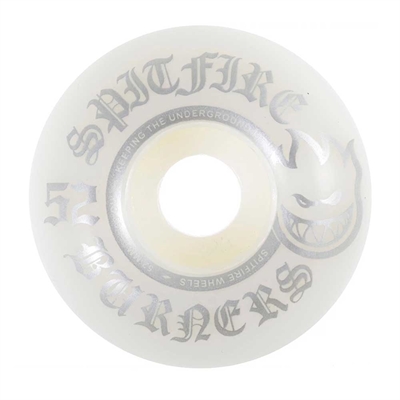 Spitfire Wheels Burners 52mm Silver