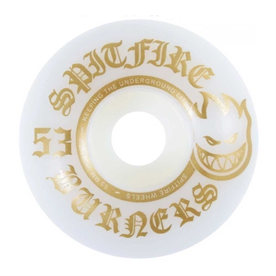 Spitfire Wheels Burners 53mm Gold