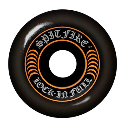 Spitfire Wheels Formula Four Lock-in Full Black 57 mm