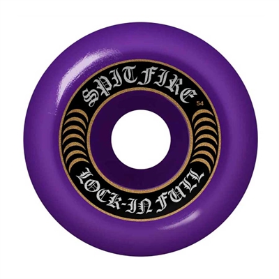 Spitfire Wheels Formula Four Lock-in Full Purple 54 mm