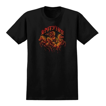 Spitfire T-shirt s/s Apocalypse Black