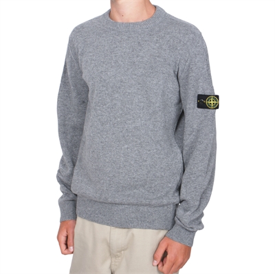 Stone Island jr. Sweater 8116502Z1 V0M67 Dark Grey Melange