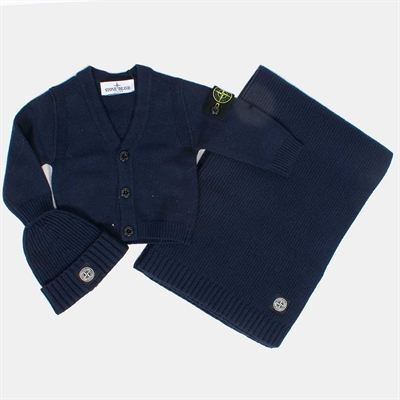 Stone Island Baby Kit Knit wear Navy Blue