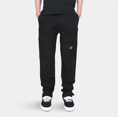 Stone Island Jr. Trousers Black