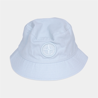 Stone Island Junior Bucket Hat Light Blue