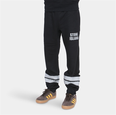 Stone Island jr. Sweatpants Black