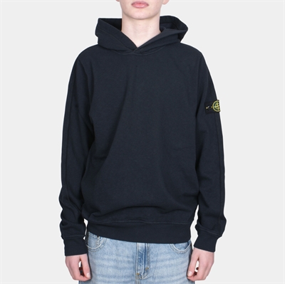 Stone Island Jr. Sweat Hoodie V0120 Marine Blue