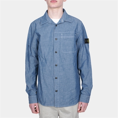 Stone Island Jr. Overshirt denim V0040