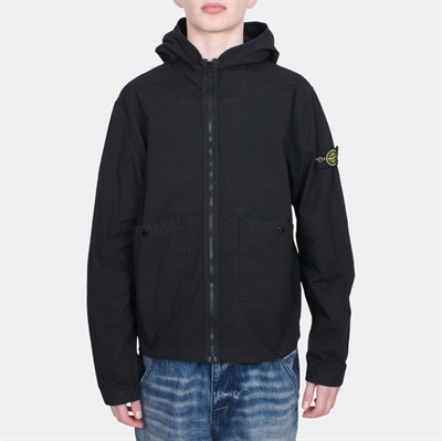 Stone Island Jr. Short Parka V0029 Black