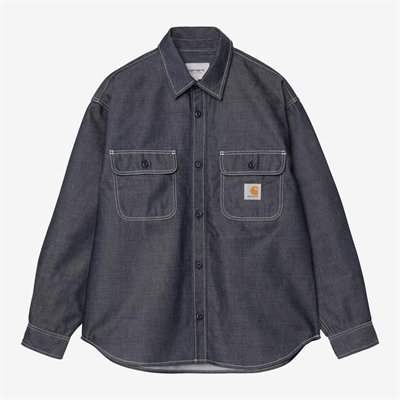 Carhartt WIP Tigan Shirt Jacket Blue Rigid