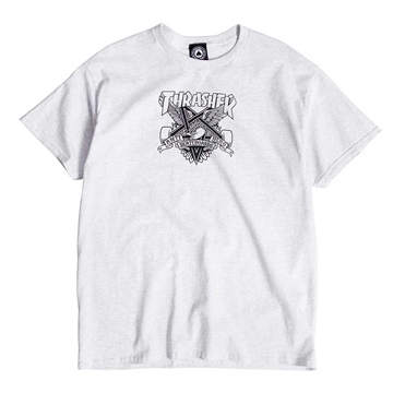 Thrasher x Antihero T-shirt s/s Eaglegram Ash Grey