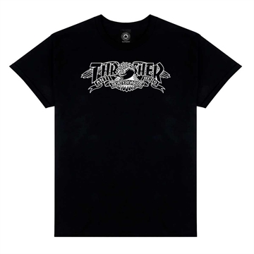 Thrasher x Antihero T-shirt s/s Mag Banner Black
