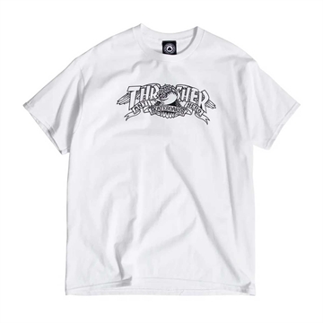 Thrasher T-shirt s/s Mag Banner White