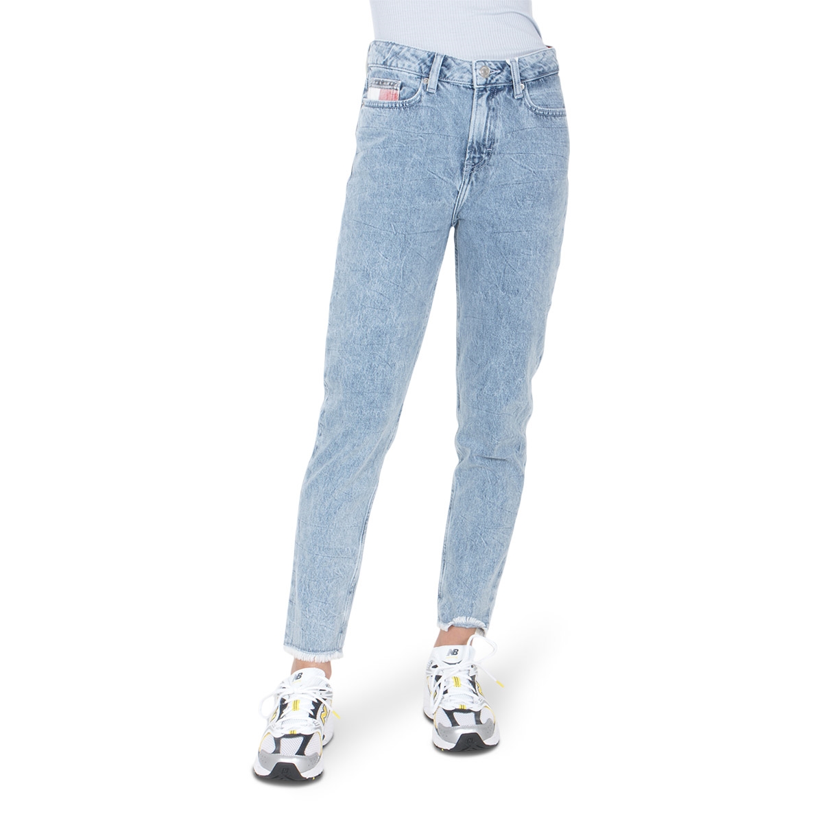 Tommy Girls Jeans Tapered Marblewash