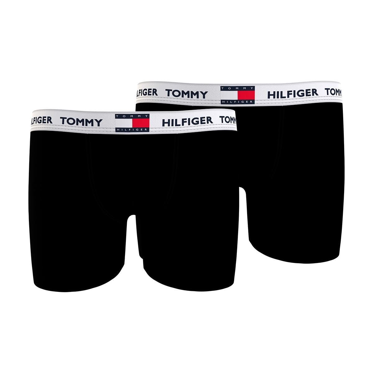 Tommy 2P Boxer Brief 0366 Black/Black