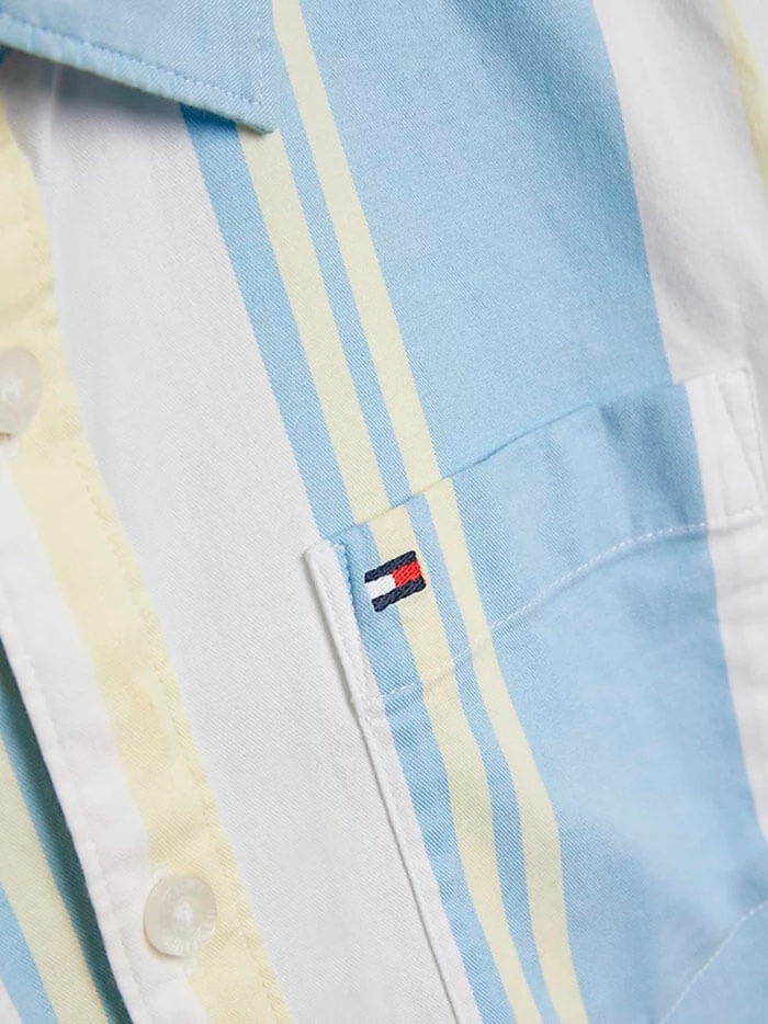 Tommy Hilfiger Boys Shirt s/s 08230 Ancient