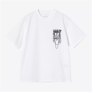 Carhartt WIP T-shirt W Inverted Charm White