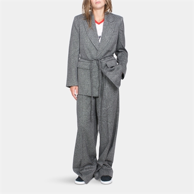 Twist & Tango Minka Belted Blazer Salt & Pepper