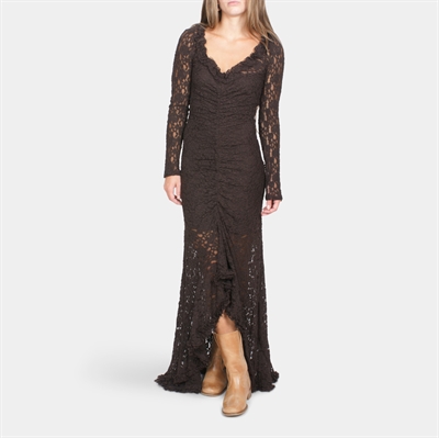 Twist & Tango Ashley Lace Dress Mocha Brown