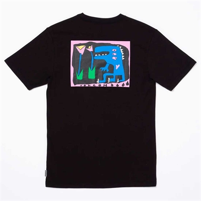 Volcom Jr. T-shirt Arthur Dino Black