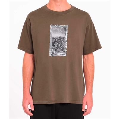 Volcom T-shirt Bryan Iguchi Valley Dark Earth